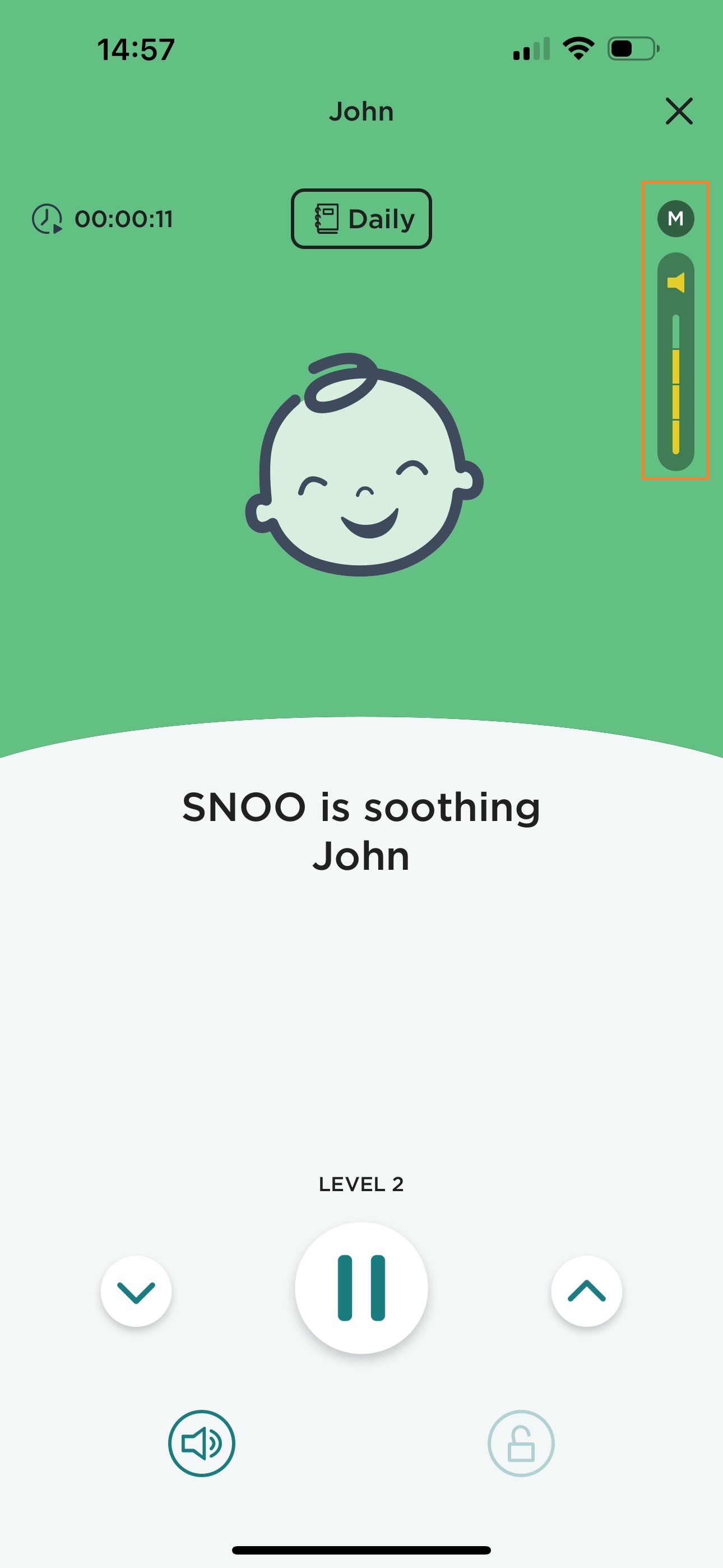 Why is my SNOO still going past level 2 with Motion Limiter on? Happiest Baby