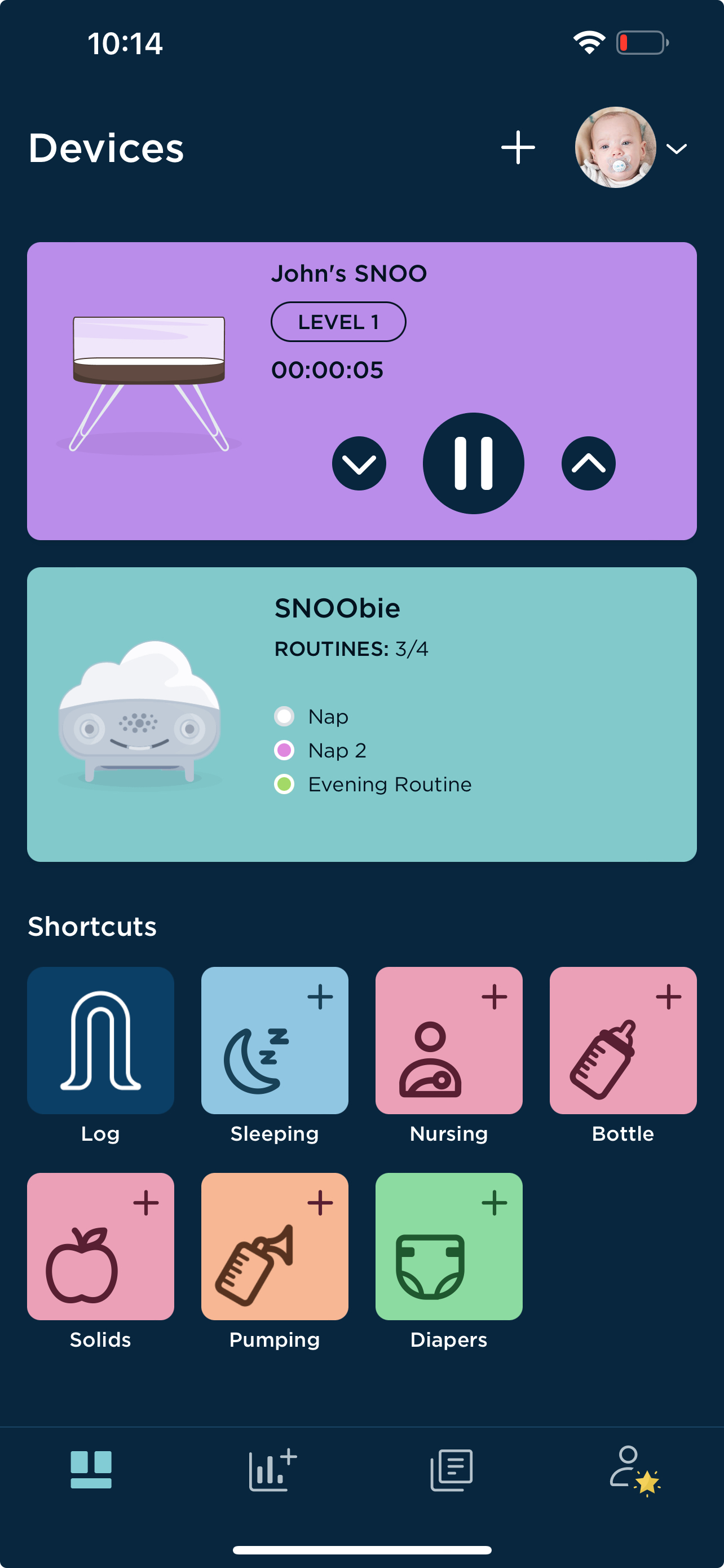 Can I track other activities besides sleep? Home Screen.jpeg