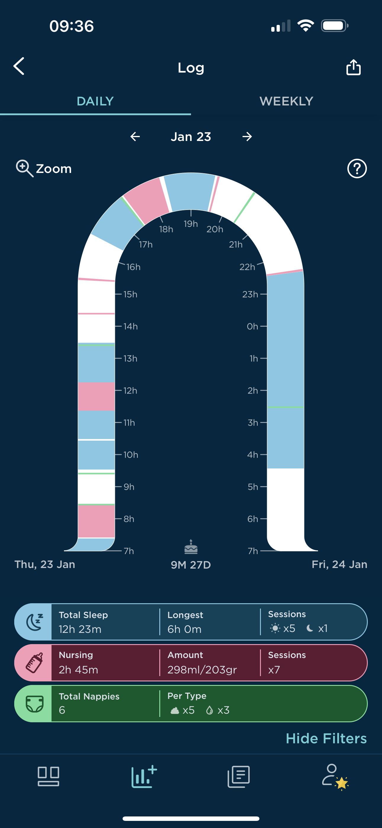 Can I track other activities besides sleep? 3 Full Log.PNG